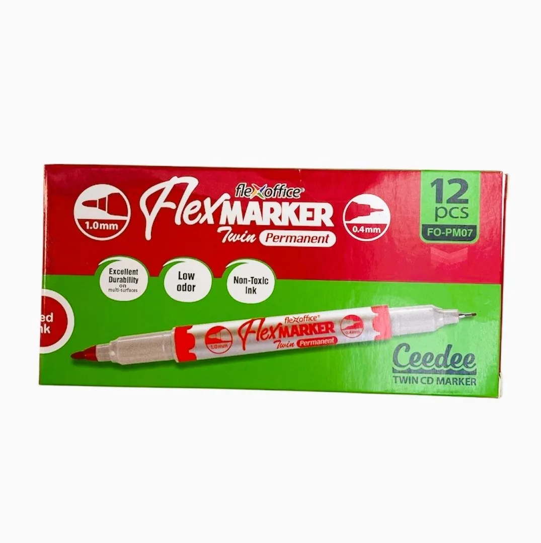 Marker CD-DVD Flexoffice CeDee - imagine 5