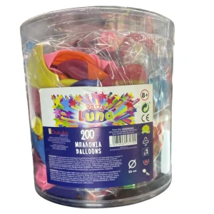 Baloane Party Luna 25cm  200/cutie pvc cu dispencer