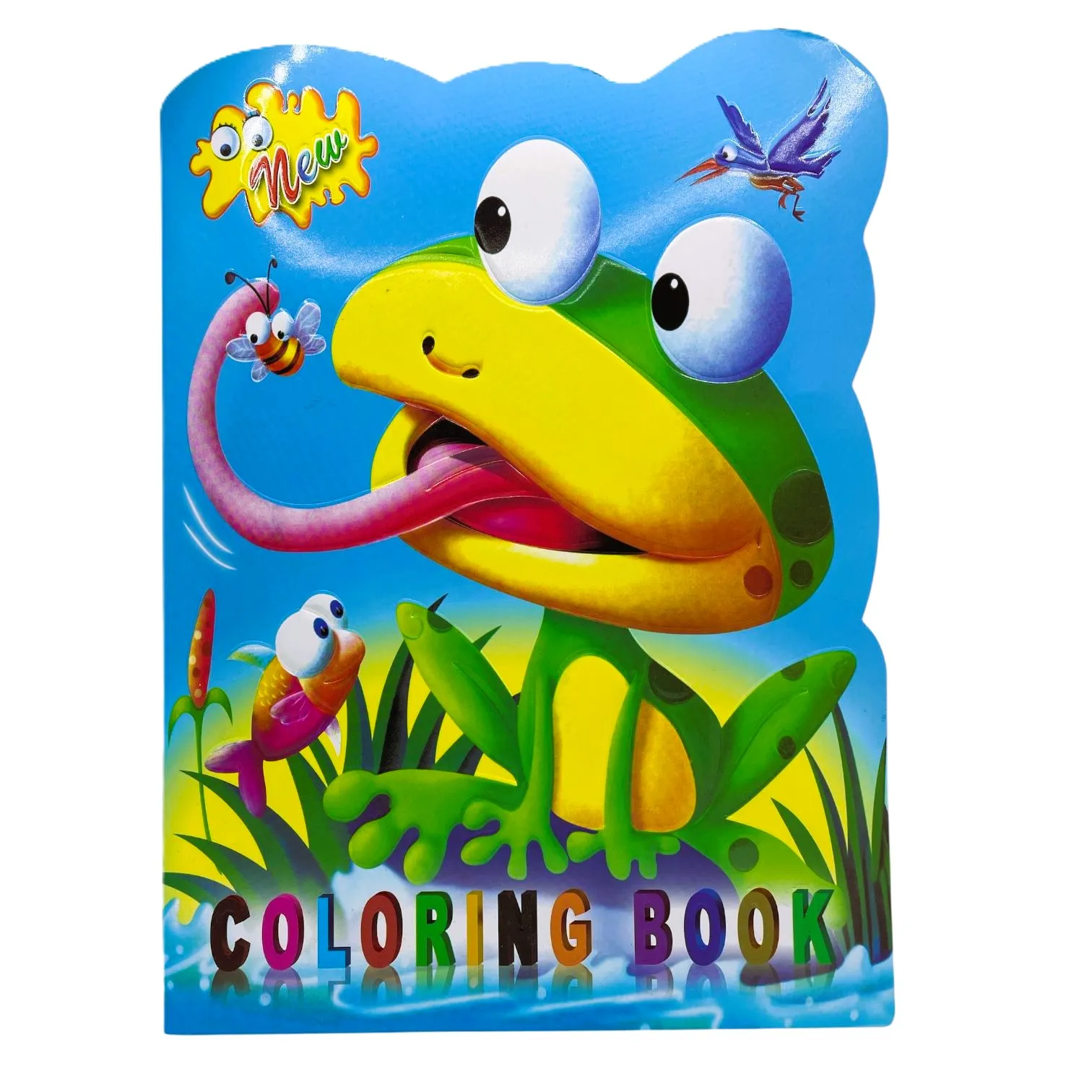 Carte colorat A4 8f. (margine ondulata)