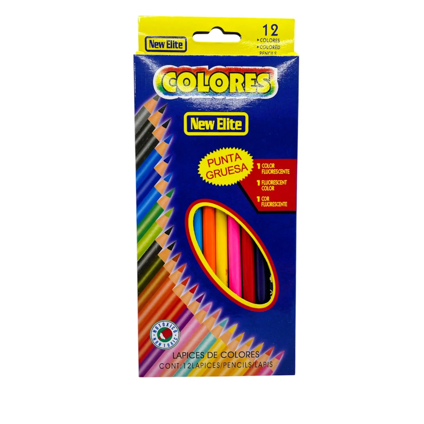 Creioane color N. Elite 12 cul.