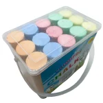 Cretă colorată pt. asfalt  15/galetusa pvc