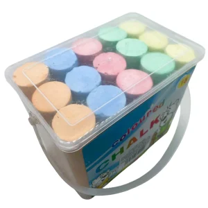 Cretă colorată pt. asfalt  15/galetusa pvc