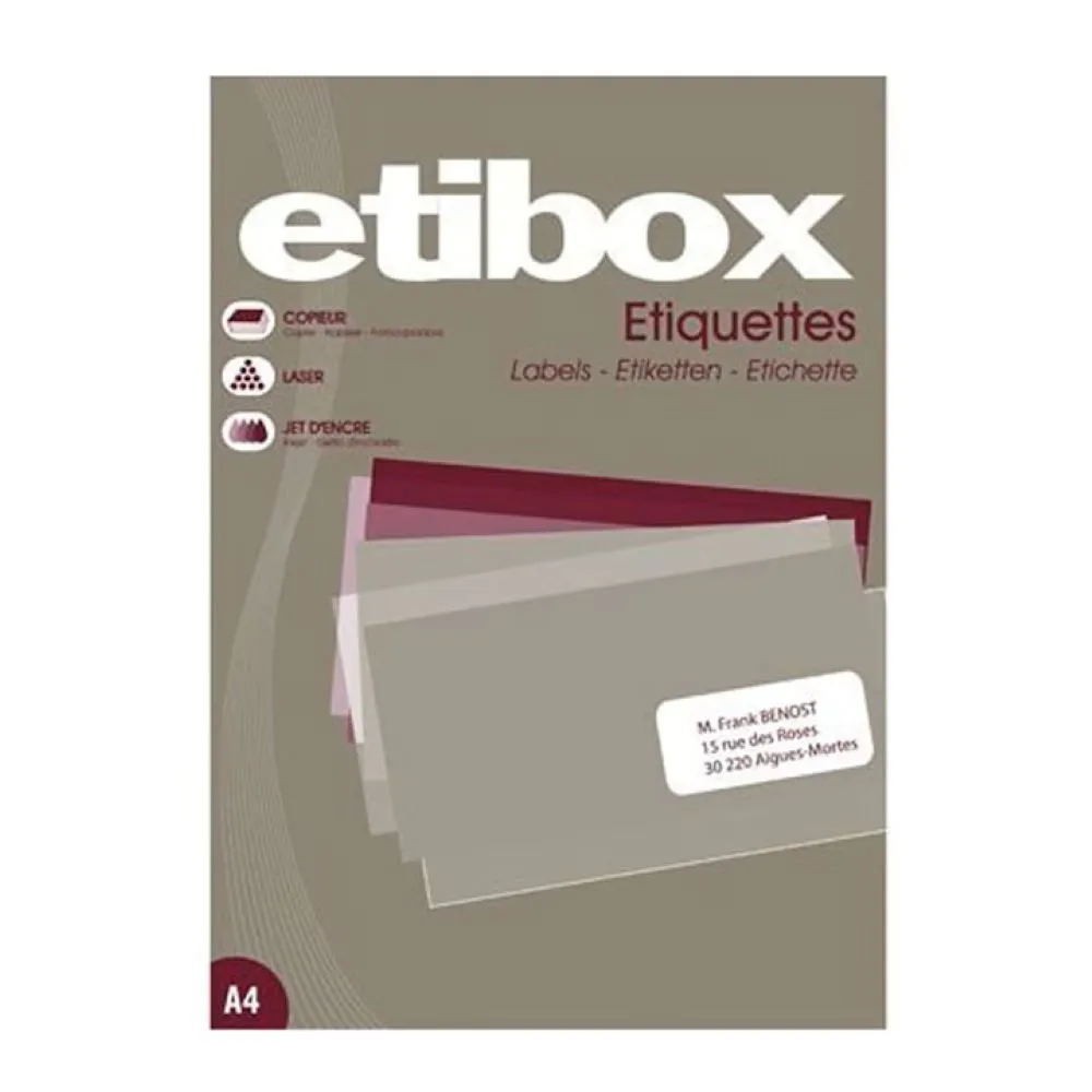 Etichete A4 Etibox