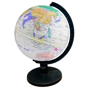 Glob pamantesc 25 cm iluminat Cream