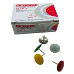 Pioneze colorate 50pcs/cut