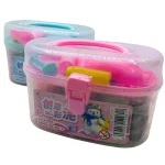 Plastilina cufar 12 batoane+4 accesorii 150g