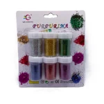 Sclipici pudra 6tub x15g/blister