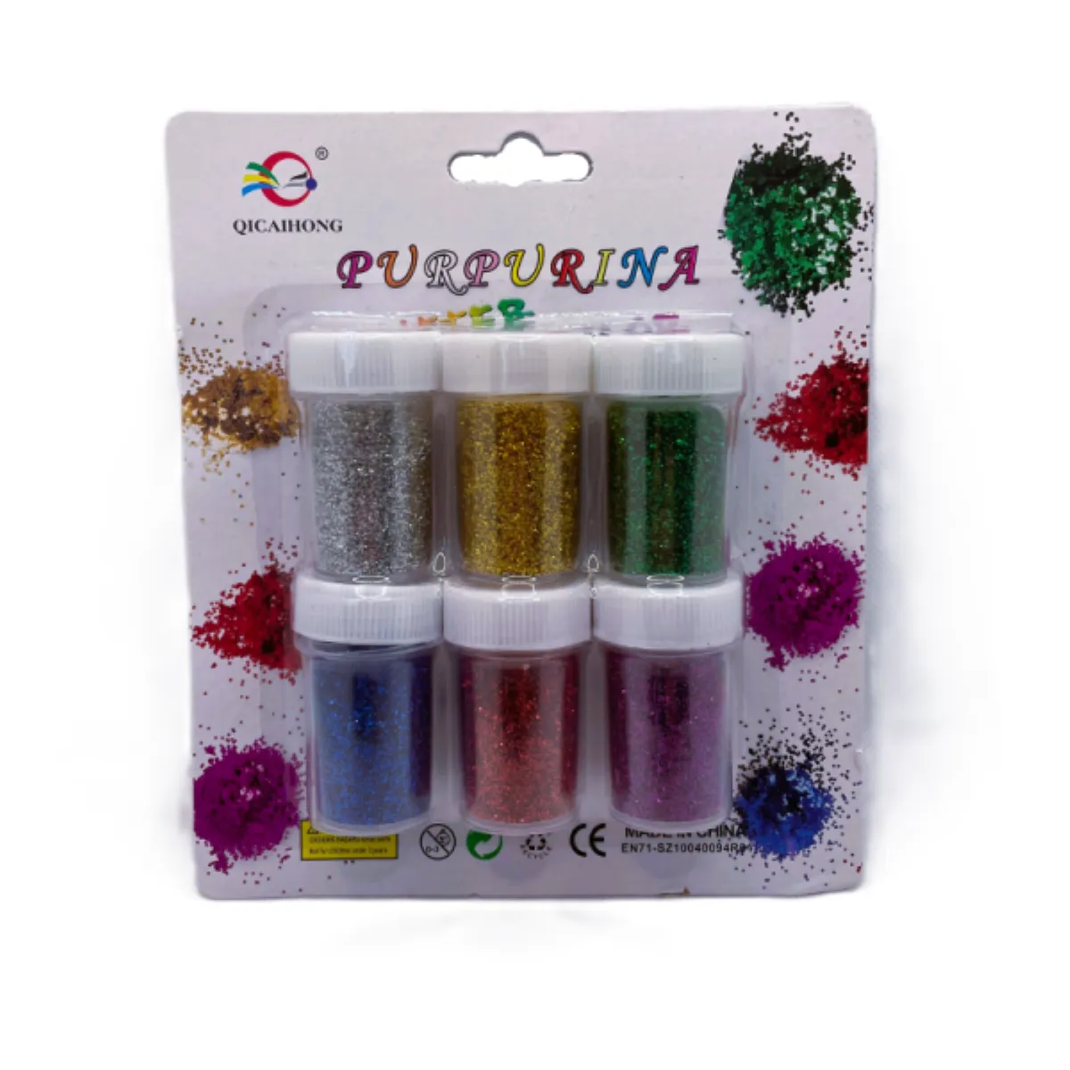 Sclipici pudra 6tub x15g/blister