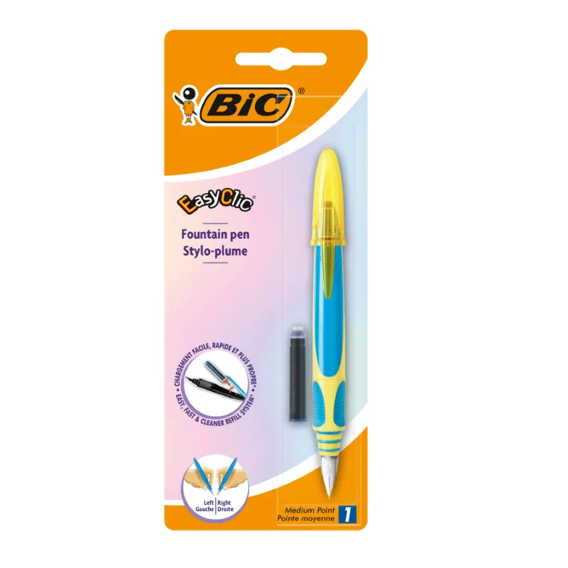 Stilou Bic Easy Clic Standard +2rez./Blister
