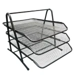 Tavite documente suprapuse 3/set plasa metal (mesh)