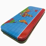 Trusă geometrie cutie metal 8 pcs