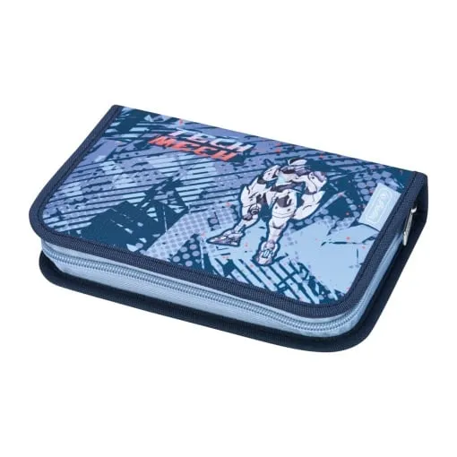 Penar echipat Herlitz 31 piese, 2 clape, motiv Tech Mech - imagine 3