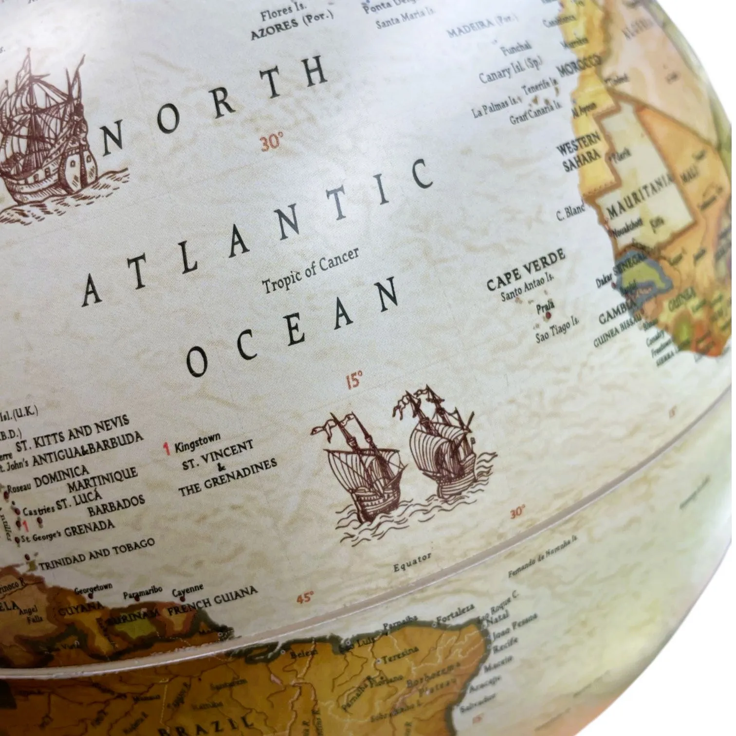 Glob pamantesc Antic 20cm - imagine 2