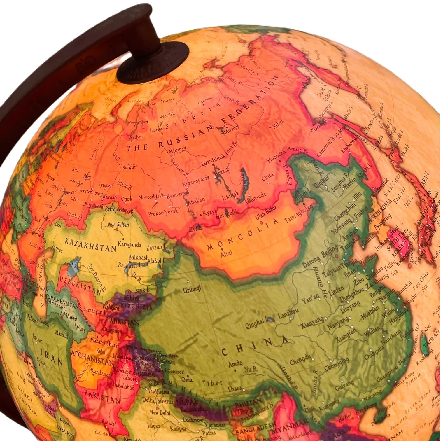 Glob pamantesc iluminat Antic 30cm - imagine 3