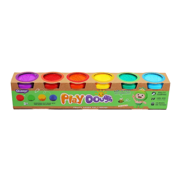 Plastilina usoara (Play-Dough) 6x100g - imagine 3