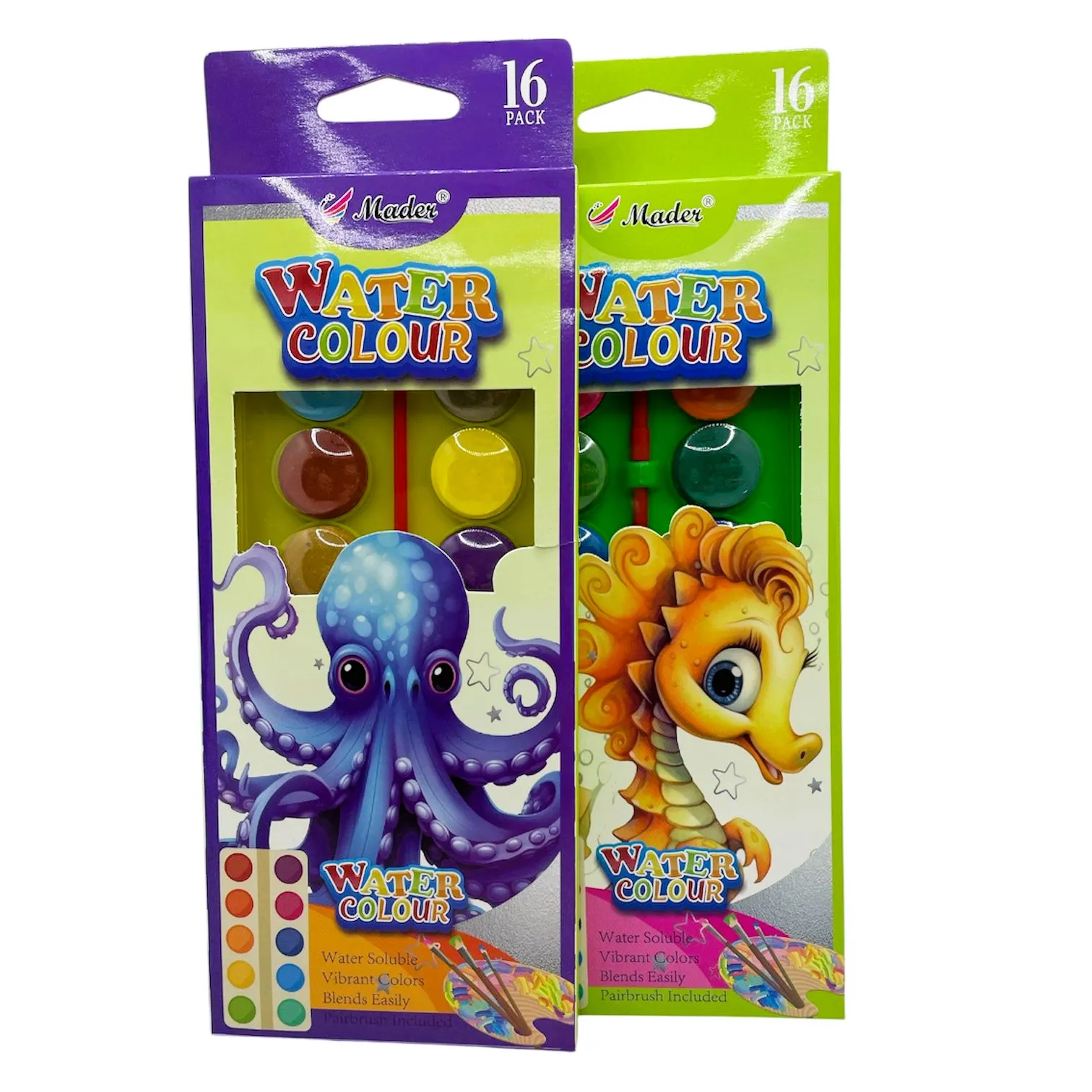 Acuarela pastila Ø22mm Mader 16 cul