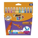 Carioca Bic Visaquarelle10 cul (varf pensula)