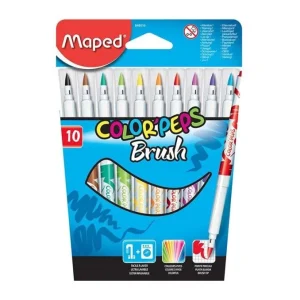 Carioca Maped Color'Peps Brush 10 cul.