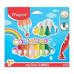 Carioca Maped Color'Peps Jumbo 12 cul.