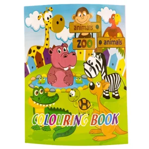 Carte de colorat 8 pag. + 2 pag. stickere