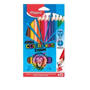 Creioane color Maped Jumbo 12 cul