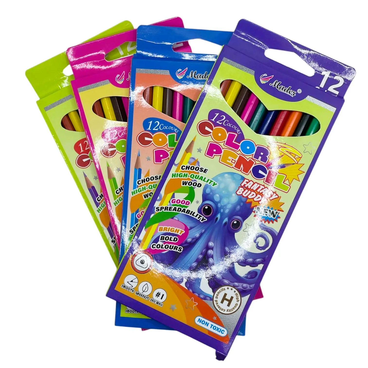 Creioane color Mader 12 cul.