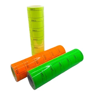 Rola preţ Color Neon (40x20) 400 et.