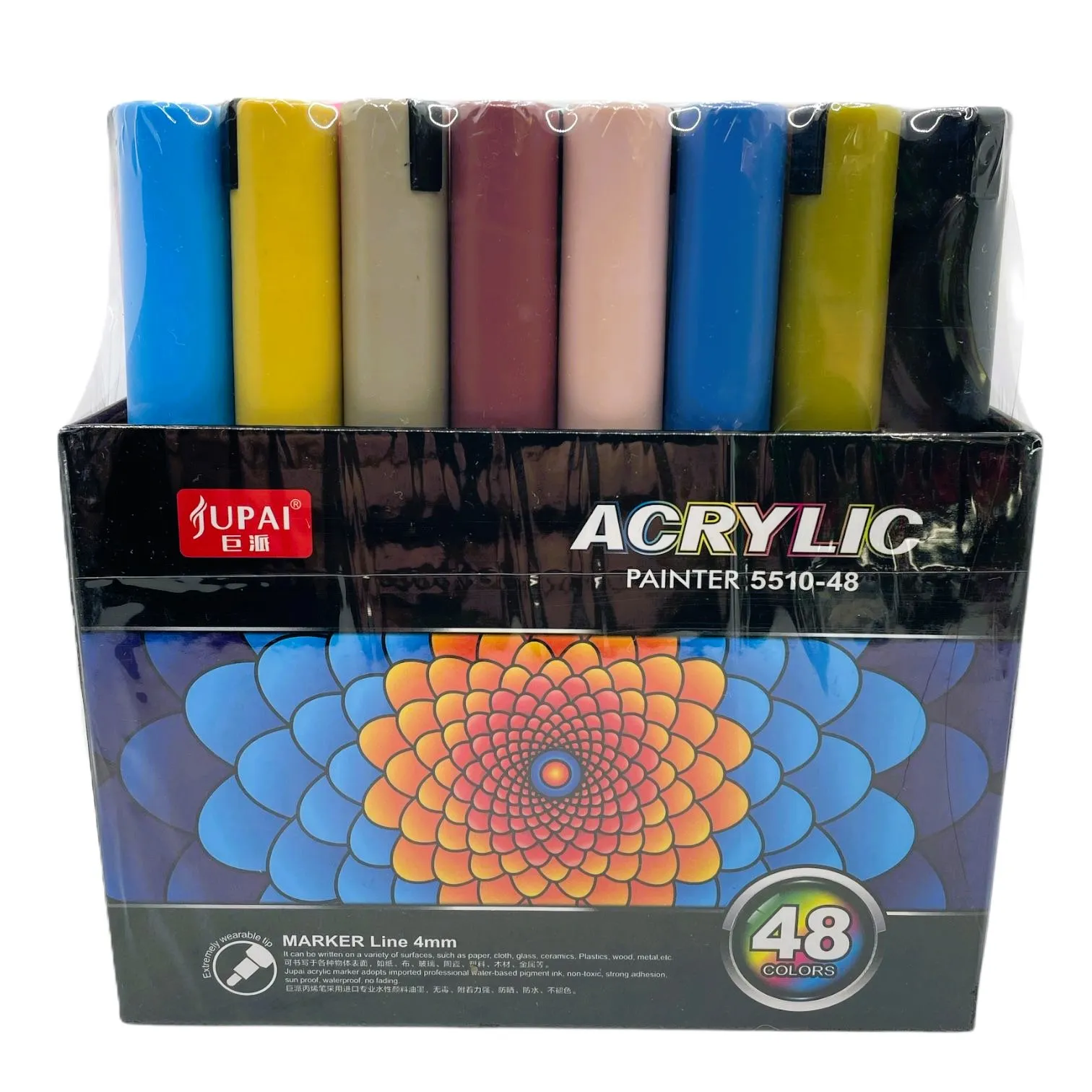 Marker vopsea acrylica 48/set - imagine 2