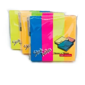 Notes adeziv 76*19 (4 culori x 100f)