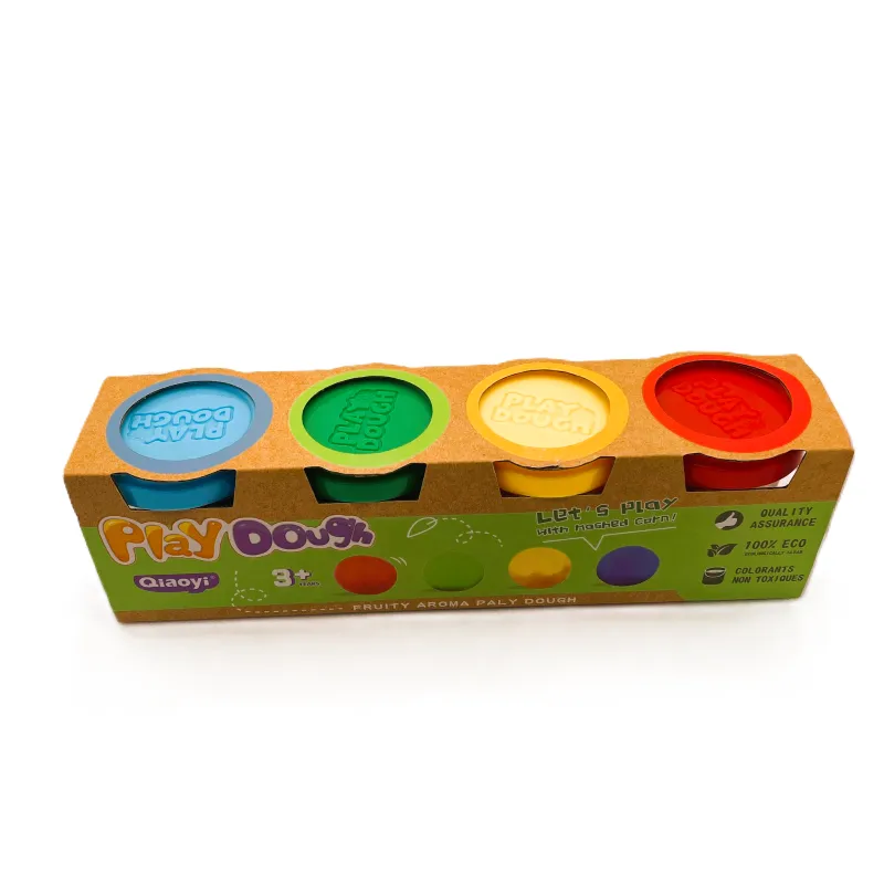 Plastilina usoara (Play-Dough) 4x100g - imagine 2