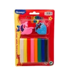 Plastilina/blister 8 batoane+2 forme modelaj