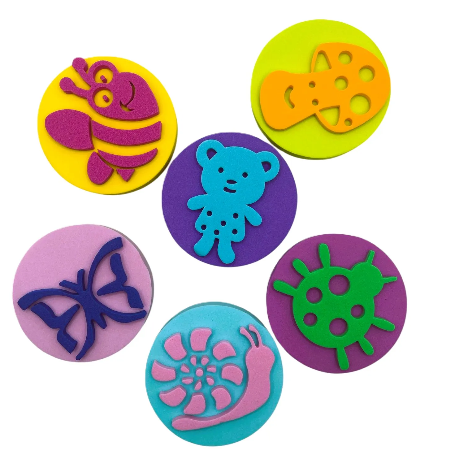 Stampile buretate pt pictat 6/set - imagine 3