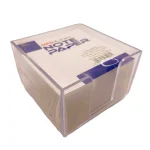 Suport + rezerva cub hartie alb