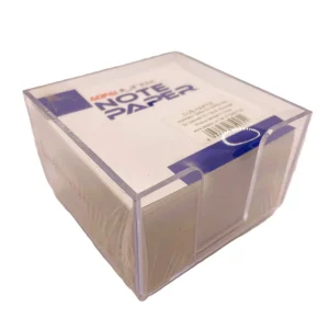 Suport + rezerva cub hartie alb