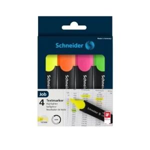 Textmarker Schneider Jobs 4set