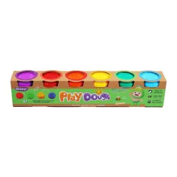 Plastilina usoara (Play-Dough) 6x100g - imagine 3