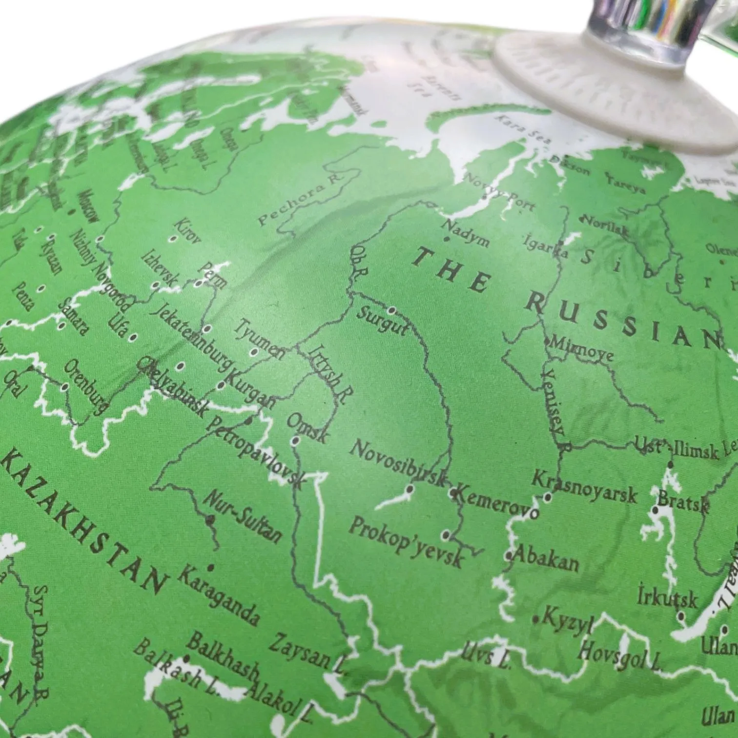 Glob pamantesc iluminat Green 26cm - imagine 3