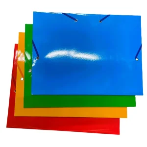 Mapa din carton cu elastic A4 color