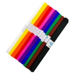 Hartie creponata  50x200cm 10/set mixt