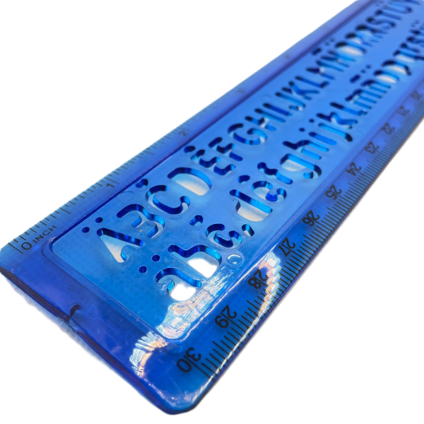 Sablon pvc Litere+Cifre 30cm - imagine 2