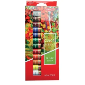 Tempera DACO Acril 12 x12ml
