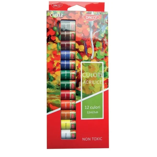 Tempera DACO Acril 12 x12ml