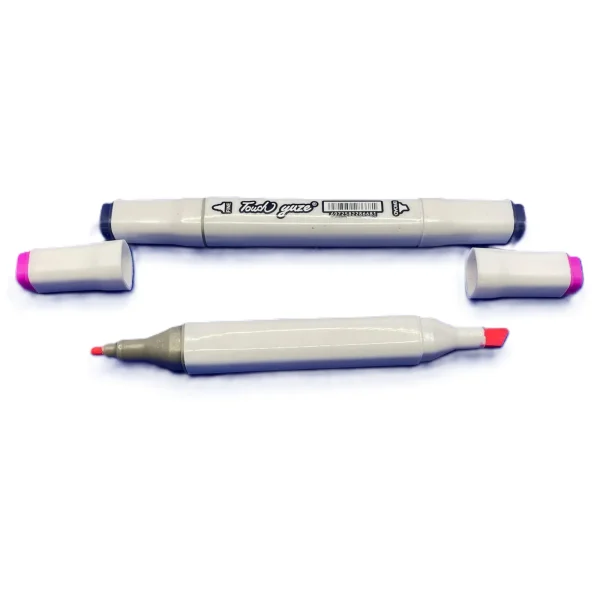 Carioca profesionale 48pcs. cu 2 capete, in cutie pvc - imagine 3