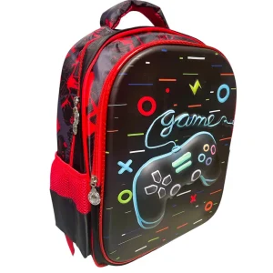 Ghiozdan desen relief 36cm. (prescolari)