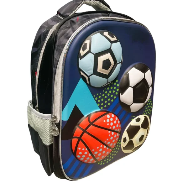 Ghiozdan desen relief 36cm. (prescolari) - imagine 5