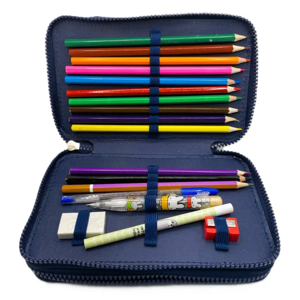 Penar 2 fermoare echipat Navy - imagine 3
