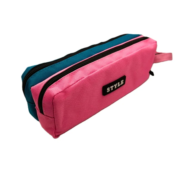 Penar borseta 2 fermoare Style 102 (2 culori pastel) - imagine 4