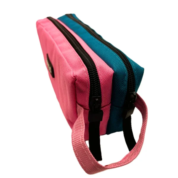 Penar borseta 2 fermoare Style 102 (2 culori pastel) - imagine 2