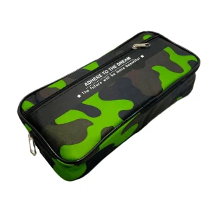 Penar borseta 2 fermoare- desen camuflaj