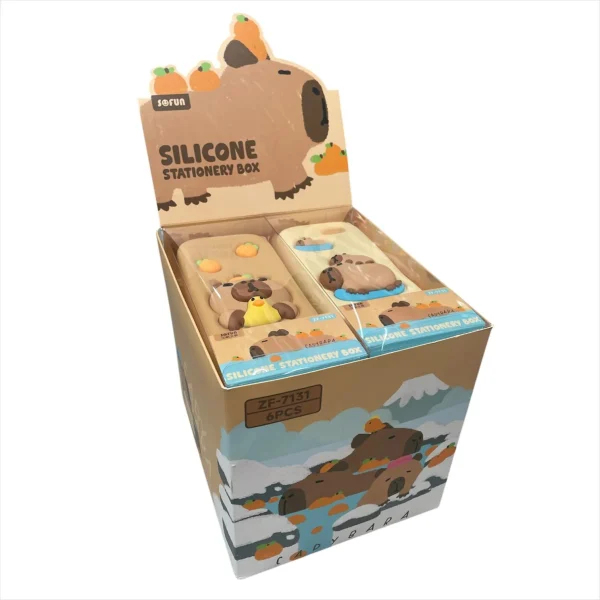 Penar borseta silicon- Capybara - imagine 3